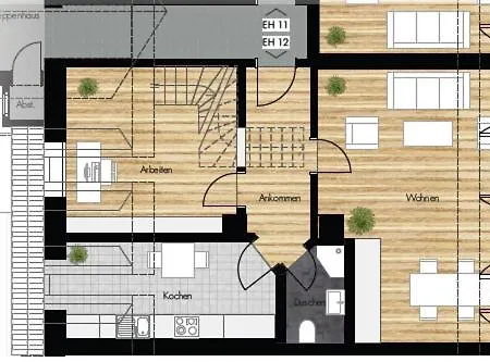 Grosses Maisonette I Lage I Prime * Heidelberg